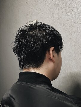 ヒロギンザ 浜松町店(HIRO GINZA) アップバング×パーマ