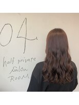 トゥーリ 浜町店 長崎(tuuli)&nbsp;ピンクベージュ×艶ウエーブ