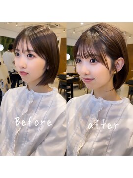 ビューイースト 亀戸 錦糸町(VIEW EAST) ショートボブ/小顔ショート/前髪