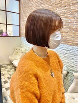 ネオリーブギンザ 銀座店(Neolive GINZA)&nbsp;ミニミニボブ×オレンジカラー