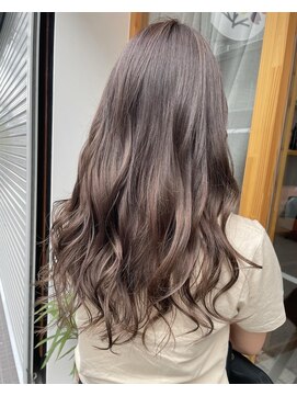 ドリップ(drip.) オリーブベージュ/ゆるふわカール