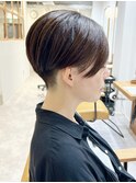 【Snug.】シルエット◎刈り上げツーブロック前下がりショート
