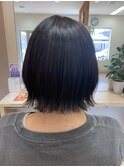 切りっぱなしボブ/外ハネ/くびれボブ/20代30代40代