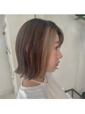 フェイスフレーミングカラー♪