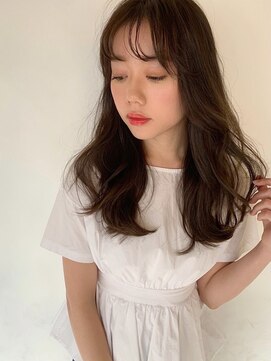 ソヨン 心斎橋店(SOYON) オリーブグレージュ ニュアンスヘア 大人かわいいヘア