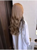 【1ケアブリーチ】カット+1ケアブリーチ+カラー+トリートメント