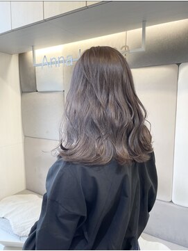 アナ ラーナ(Anna Lanna) 柔らかラベンダーグレージュ