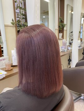コアフィールフィス(COIFFURE fils) 新規お得クーポンあり【見附　今町】M3Dラベンダーピンク