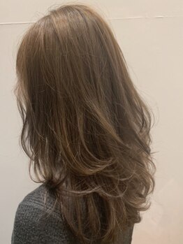 スリークヘア(SLEEK hair)の写真/〈藤崎駅徒歩1分〉低刺激でムラなく綺麗に。理想のカラーリングと髪質改善の両方を実現☆