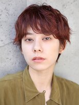 アンドレイ 表参道(andrey)&nbsp;デザインカラー/レイヤーカット/ウェットヘア/オリーブベージュ