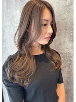 フォーカス 柏店(FOCUS)&nbsp;顔まわりレイヤー×ショコラベージュ