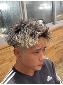短髪 無造作 パーマ