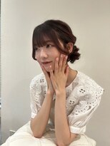 ピンクブラウン＊暖色ブラウン＊ガーリー