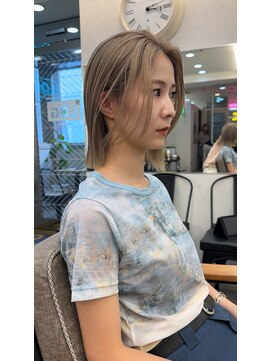 ログ 渋谷(L.O.G) ハイトーンボブ