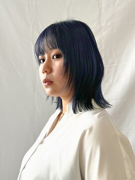 デビュー 沖縄泡瀬店(Debut) 黒髪/ボブルフ/ネビージュ/小顔/ワンレン/水戸/髪質改善/前髪