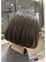 ジーナ セントラル銀座(Zina)&nbsp;大人かわいい＊タッセルボブ＊くすみカラー【Zina CENTRAL】