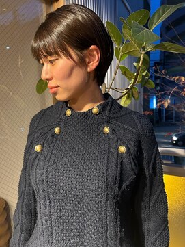 ツイギー 宮西店(TWiGGY) コンパクトショートに柔らかカラー