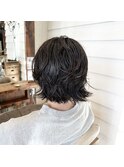 癖毛風ラフパーマ