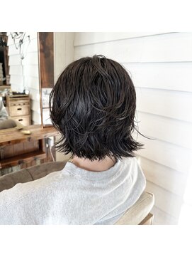 サンドアンドローズ(sand rose) 癖毛風ラフパーマ