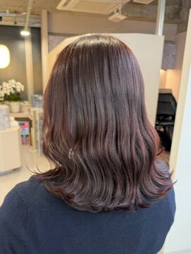 エトレ(etore) くびれミディ/外はねミディ/ココアブラウン