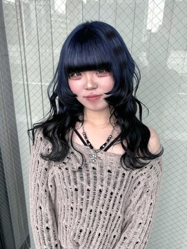 ザ オーダー(THE ORDER) ブルーとブラック ルーツ ボーダーデザインカラー