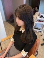 マーリャヘアー(mallia hair)&nbsp;ナチュラル艶ロング×シアーバング