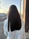 ヘアーズクレッセント(CRESCENT)の写真/【縮毛矯正+カラー+TR￥17000】自然なさらツヤストレートでまとまりやすく、朝のお手入れも快適に☆