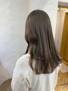 ロンドプランタン 恵比寿(Lond Printemps) 暗めカラー/髪質改善/マロンベージュ/くすみベージュ