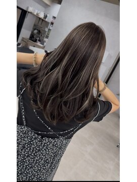 ハーシーバイアポロ 相模大野(HERSHE by apollo) ミディアムヘア/暗めカラー/グランマッシュ/レイヤーカット