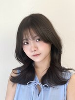 アマトウキョウ アユンチェ(AMA TOKYO×AYUNCHE)&nbsp;韓国ヘア　透明感カラー　2wayバング  レイヤーカット   顔周り