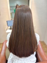 リーク(LEEK)&nbsp;髪質改善カラー(白髪染め) Before→After