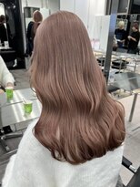 サンクマーケット 渋谷(cinq MARKET) 渋谷ブリーチカラーハイトーンカラーマロンベージュ韓国カラー