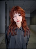 【GEEKS渋谷】ロングレイヤー/渋谷ウルフ/ワンブリーチ/冬カラー