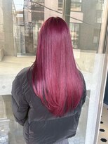 ヲタク(wotaku.) カシスカラーチェリーレッドピンクラベンダーダブルカラー暖色