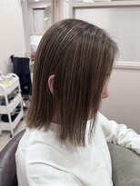 カミノワ(kaminowa)&nbsp;白髪率20％おすすめヘア/神戸/三宮/脱白髪染め/白髪ぼかし/卵形
