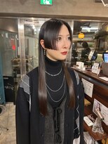 ギフトサニーサイド(gift sunny side)&nbsp;ワイドな前髪なし姫カット