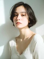 シェル 立川(shell)&nbsp;くびレイヤーエモージュグレージュカラーくびれショート【立川】