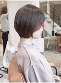 ◆20代30代40代丸顔面長大人かわいいショートボブ
