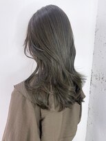 シオン(shion)&nbsp;似合わせカットフェミニンロングマロンベージュ_ba539461