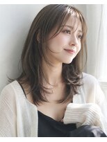 ファムバイアヴァンス(Femme by AVANCE.) シースルーバング×ふわ透けミディアム