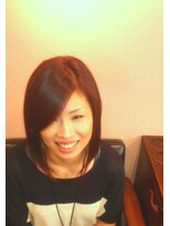 ヘア サルーン ジゴレッタ(Hair Saloon Gigoletta) 大人可愛いメリハリクールボブ