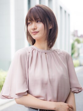 アフロート ディル(AFLOAT D'L) 《AFLOAT裕二朗》大人女性、ミセス世代に支持◎髪型ミディアム15