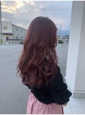 ベリーアッシュカラー