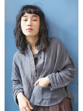 ソイ 下北沢(soi) 大人可愛いミディアムレイヤーパーマ