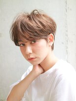 ダヴィン 中目黒(DaVin)&nbsp;【DaVin中目黒】アッシュブラウン_毛先パーママニッシュショート