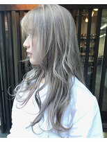 ヘアーサロン アウラ(hair salon aura)&nbsp;【aura】カラースタイルNo.45 ミルクティー