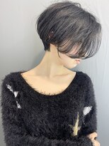 ラウンジ モリオ イケブクロ(Lounge MORIO Ikebukuro) 【morio池袋】大人可愛い前下がり透け感ショート♪