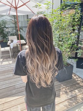 チェレ オレ 新金岡店(Chere ore) グラデーションカラー×ヌーディカラー×エギョモリ