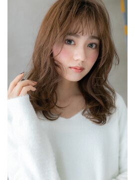 カバーヘアアンドスパ ブリス 浦和(COVER HAIR&SPA bliss) 大人可愛い外国人風ハイライトくびれミディZ浦和20代30代40代