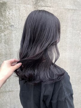 アクアオモテサンドウ(ACQUA omotesando) ＊ブリーチなしラベンダーグレージュ！艶髪パープルアッシュ